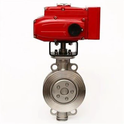 Elektrisches Dreifach-Exzenter-Schmetterlings-Ein-Aus-Ventil